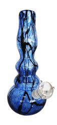12 Inch Blue Glass Water Pipe