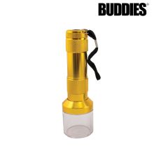 Buddies Gold Electric Grinder with Flashlight Handle