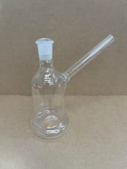 Extra Small Clear Glass water Pipe 130mm