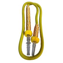 Yellow Hose with Wool Handle 1.7m