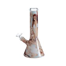 Glass Water Pipe 30cm, Bikini Girls Design, Extra Large Size